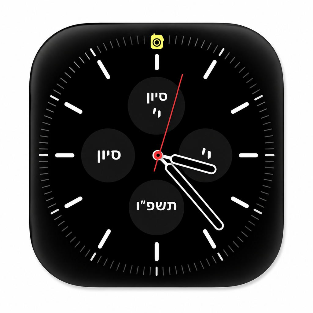 Hebrew Date Watch icon